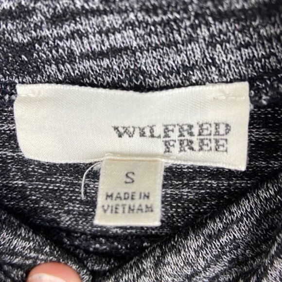 Aritzia Wilfred Free Martha Shirt Heathered Black Size Small Reposa Oversized S - Picture 3 of 7